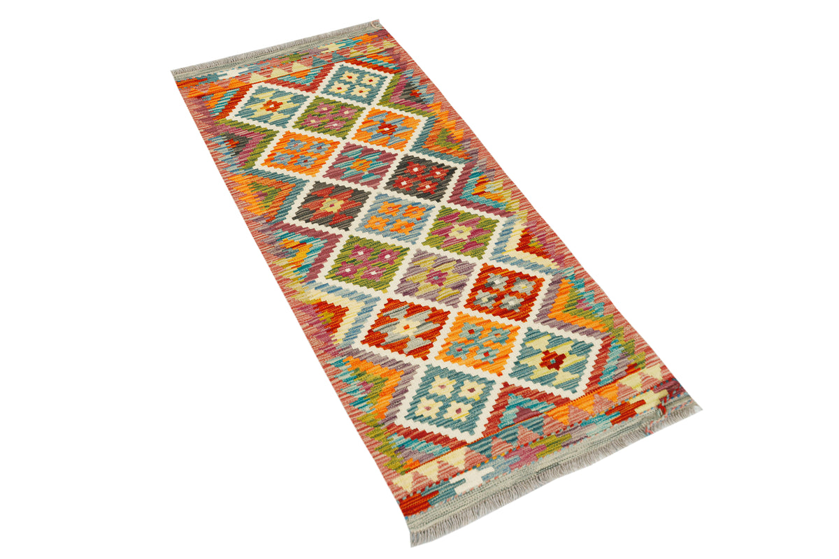 Afghan Kilim Runner (154 x 65cm)