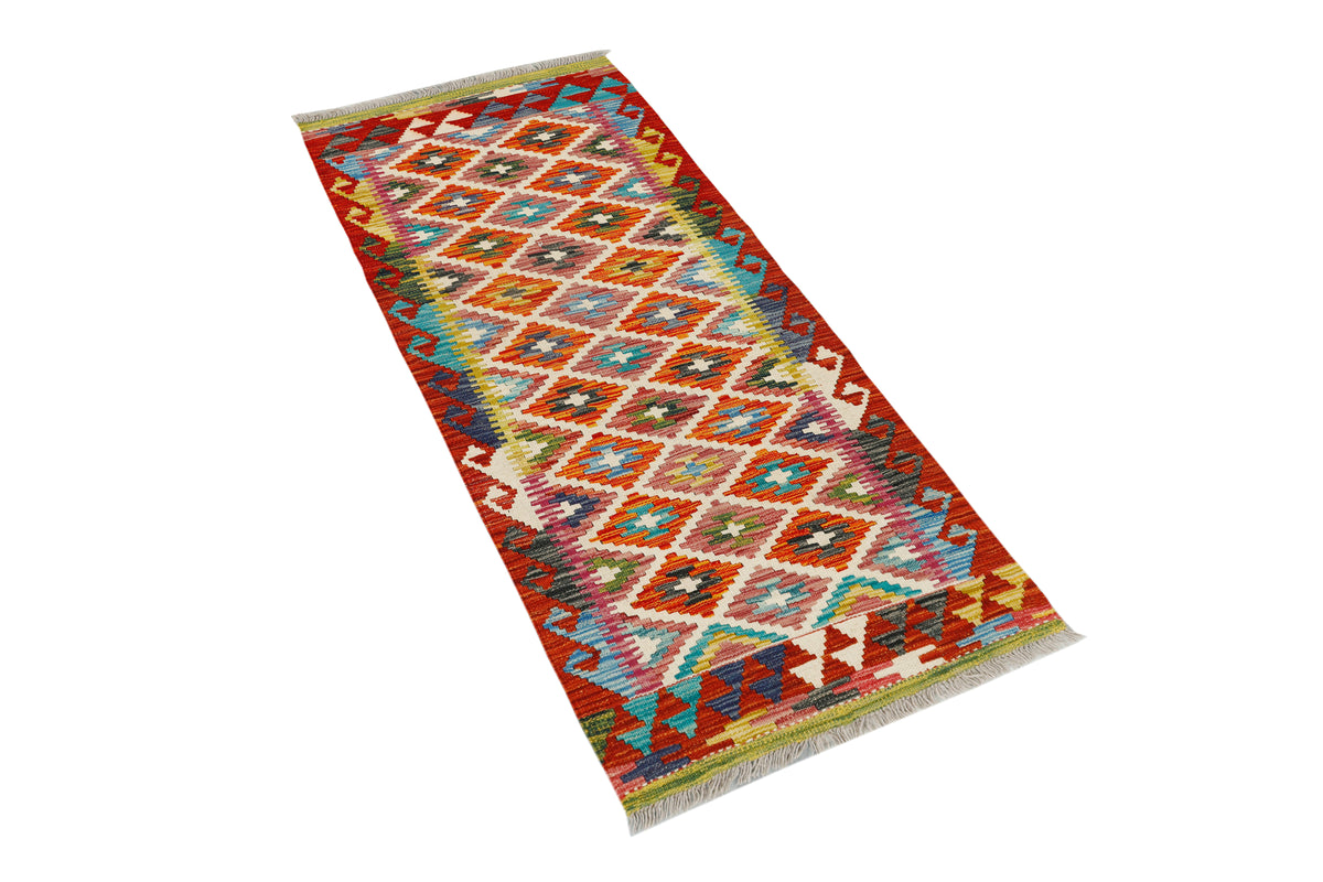 Afghan Kilim Runner (150 x 63cm)