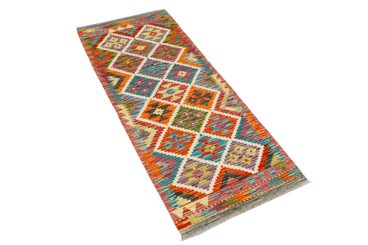 Afghan Kilim Runner (153 x 63cm)