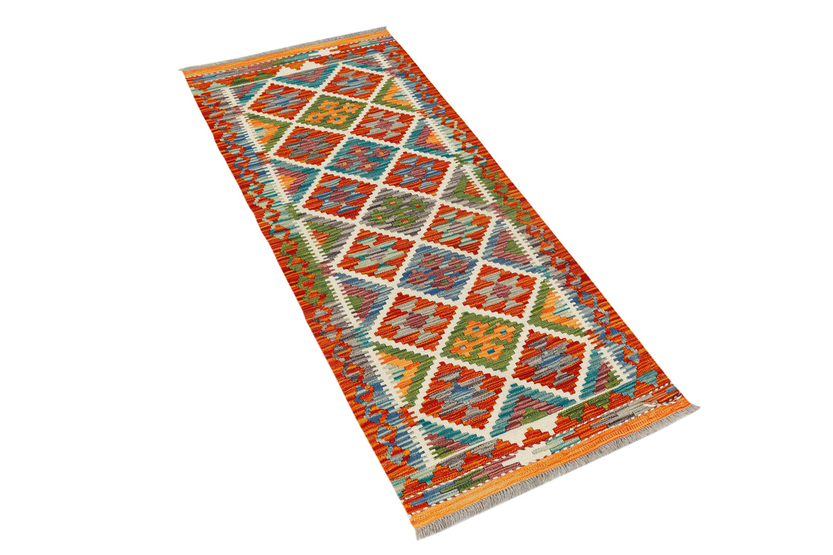 Afghan Kilim Runner (147 x 62cm)