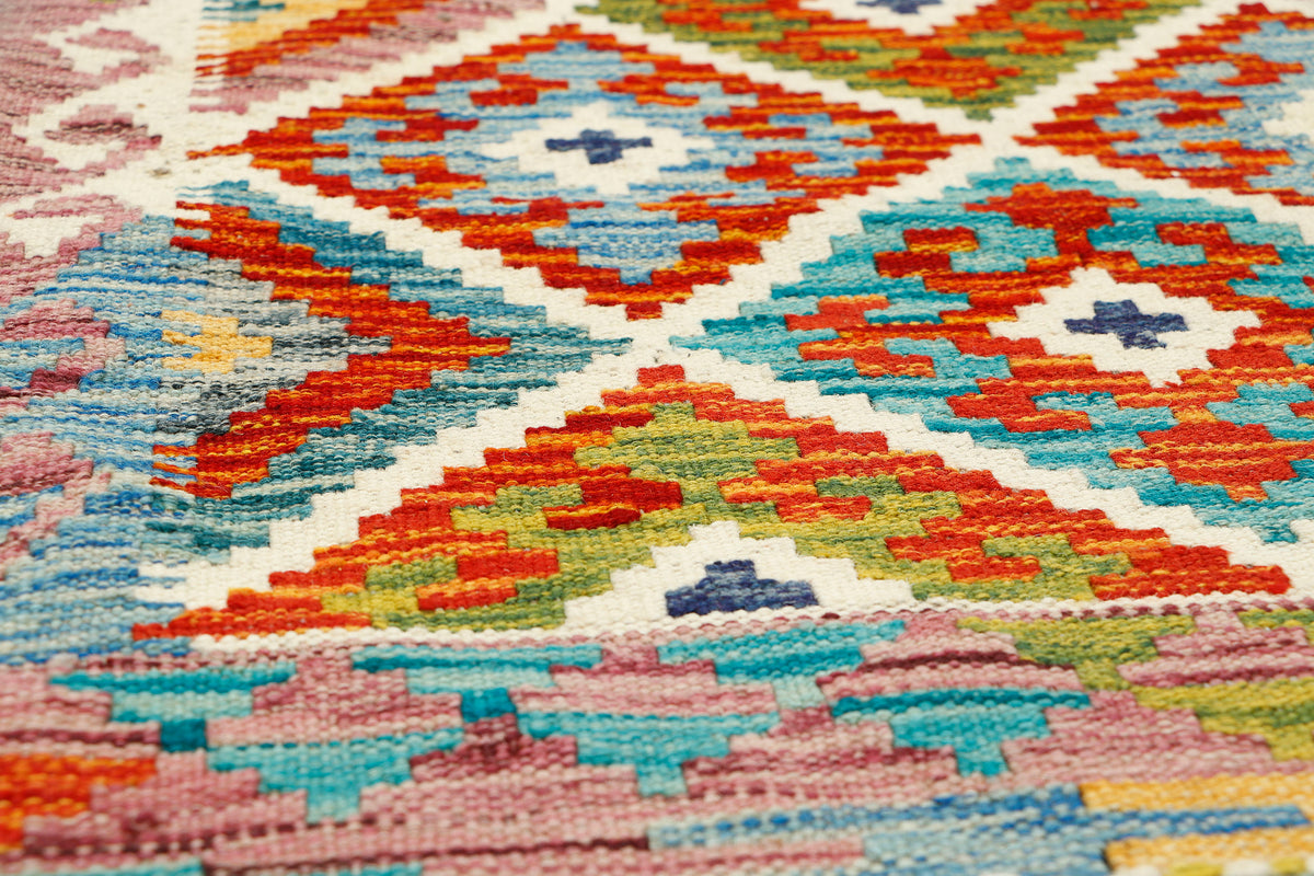 Afghan Kilim Runner (143 x 71cm)