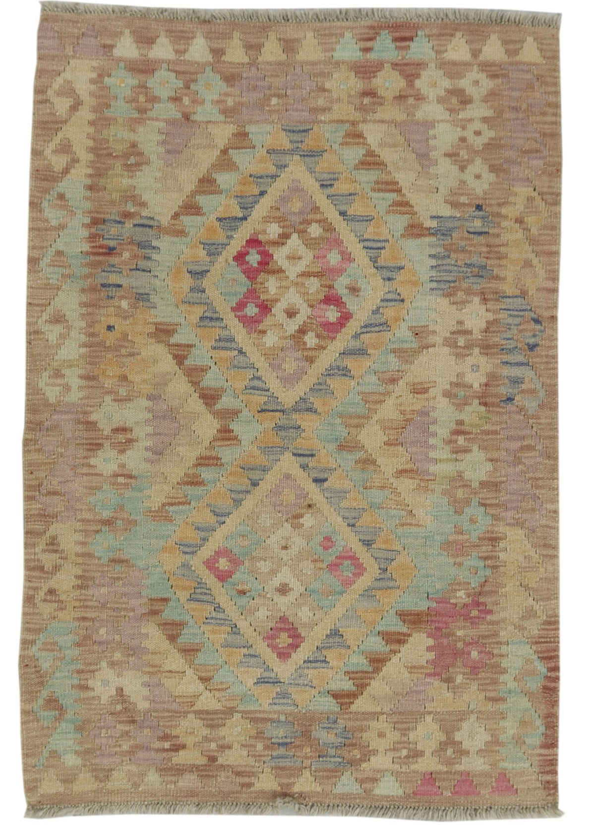 Afghan Kilim Rug (113 x 77cm)