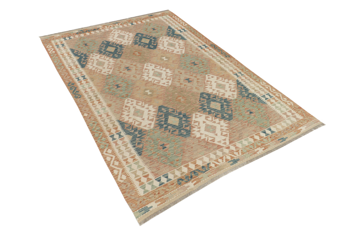 Afghan Kilim Rug (243 x 169cm)