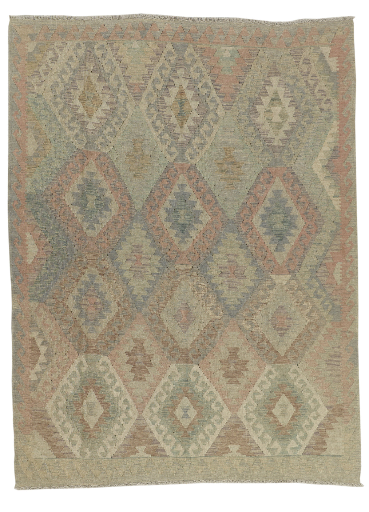 Afghan Kilim Rug (241 x 184cm)
