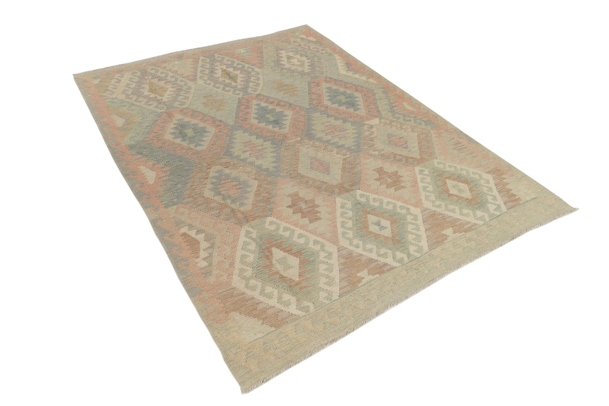 Afghan Kilim Rug (241 x 184cm)