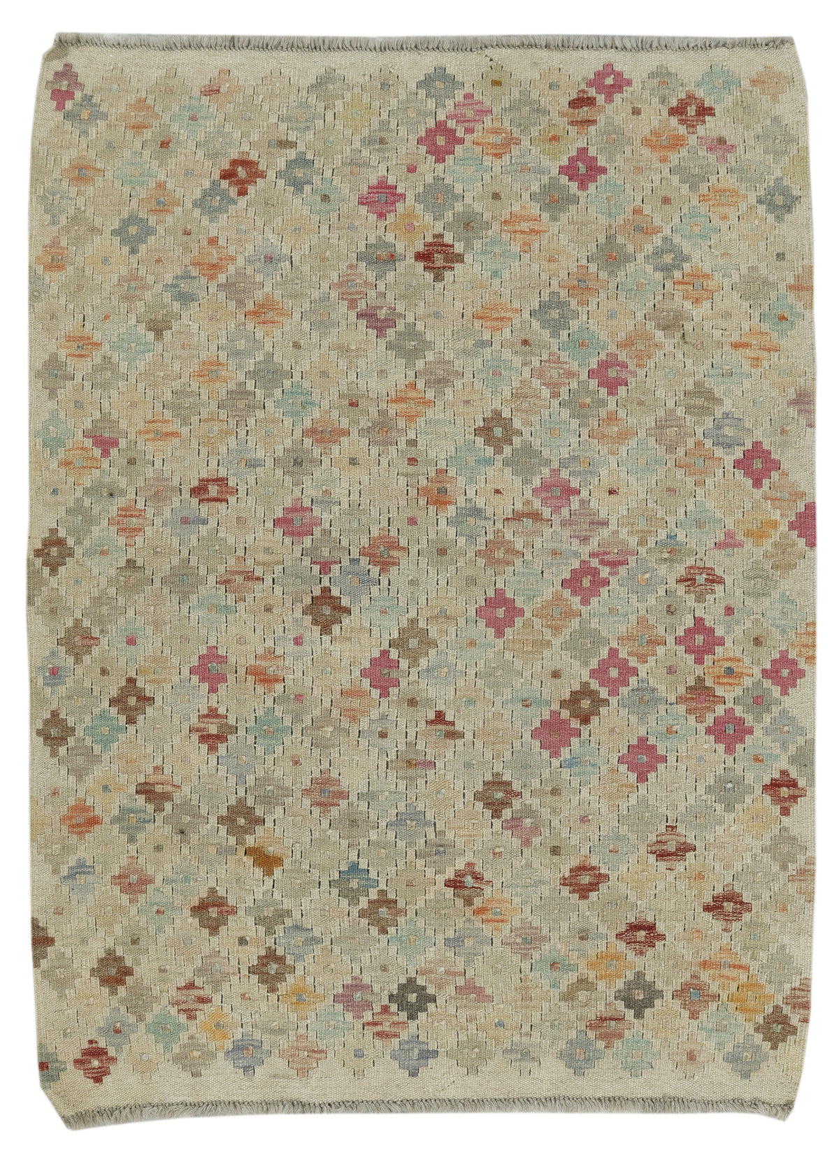 Afghan Kilim Rug (136 x 96cm)