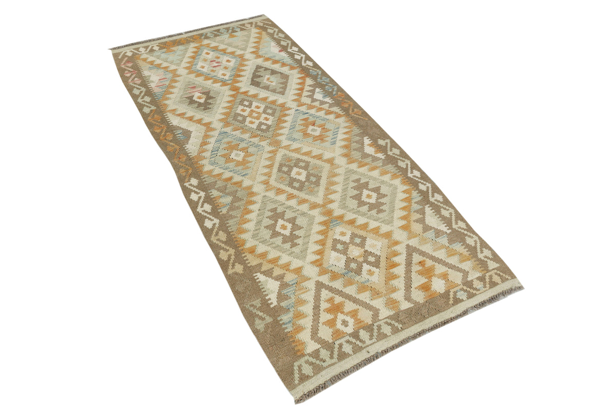 Afghan Kilim Runner (197 x 86cm)