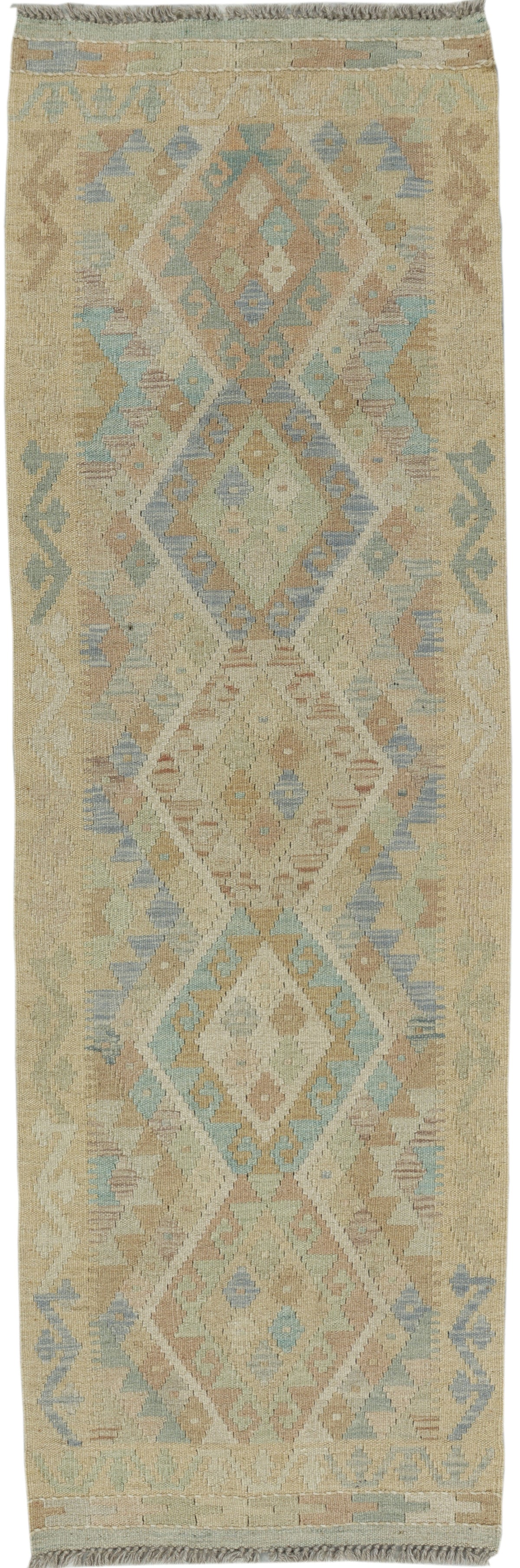 Afghan Kilim Runner (203 x 63cm)
