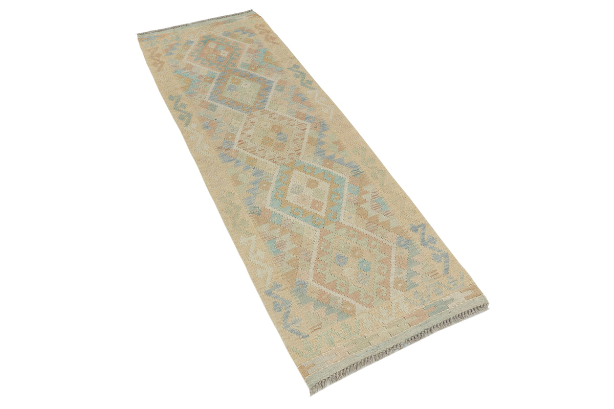 Afghan Kilim Runner (203 x 63cm)