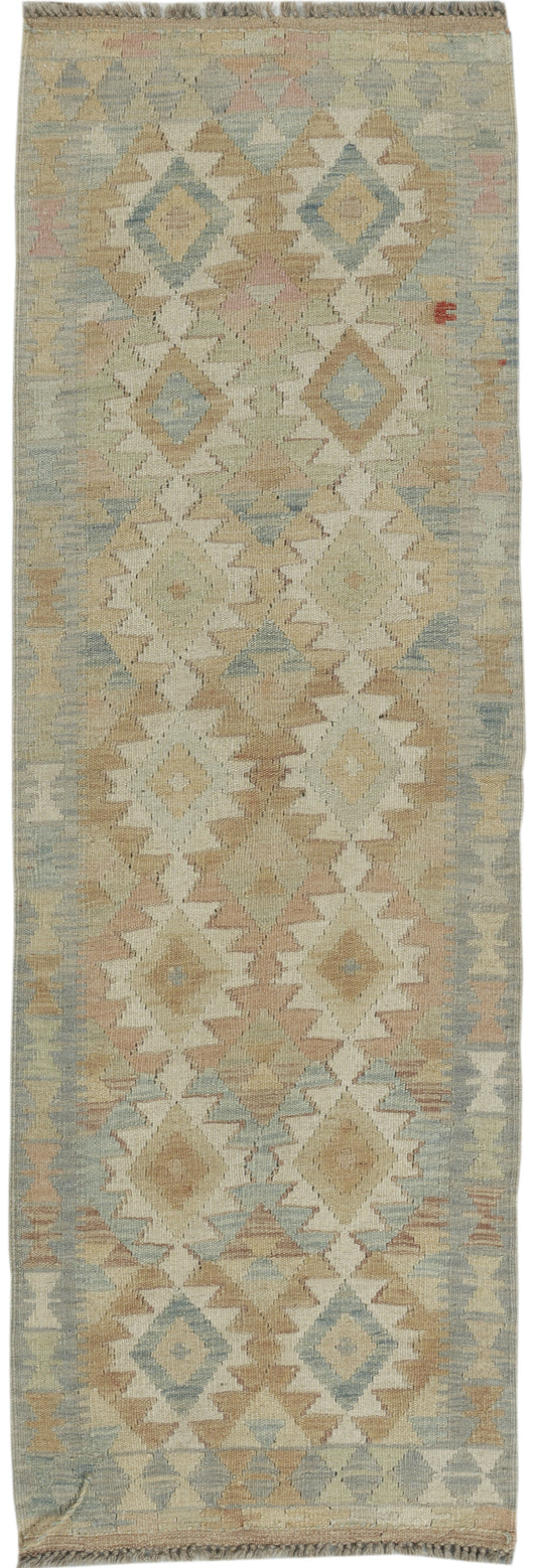 Afghan Kilim Runner (196 x 63cm)