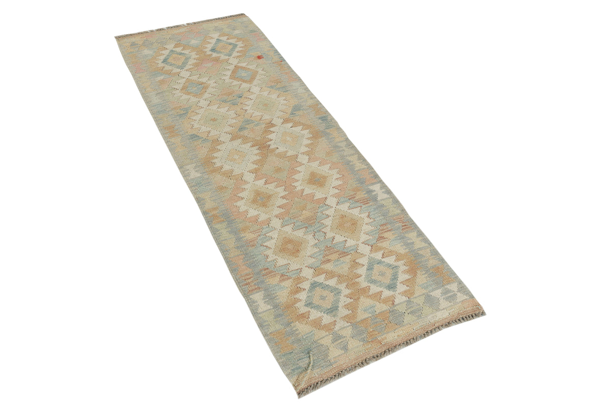 Afghan Kilim Runner (196 x 63cm)