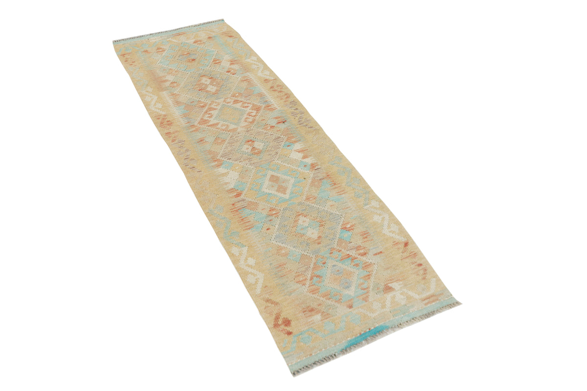 Afghan Kilim Runner (196 x 62cm)