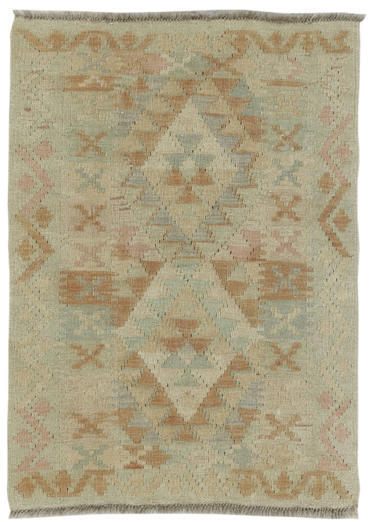 Afghan Kilim Rug (102 x 74cm)