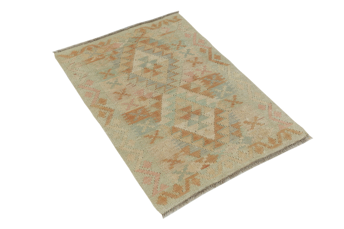 Afghan Kilim Rug (102 x 74cm)