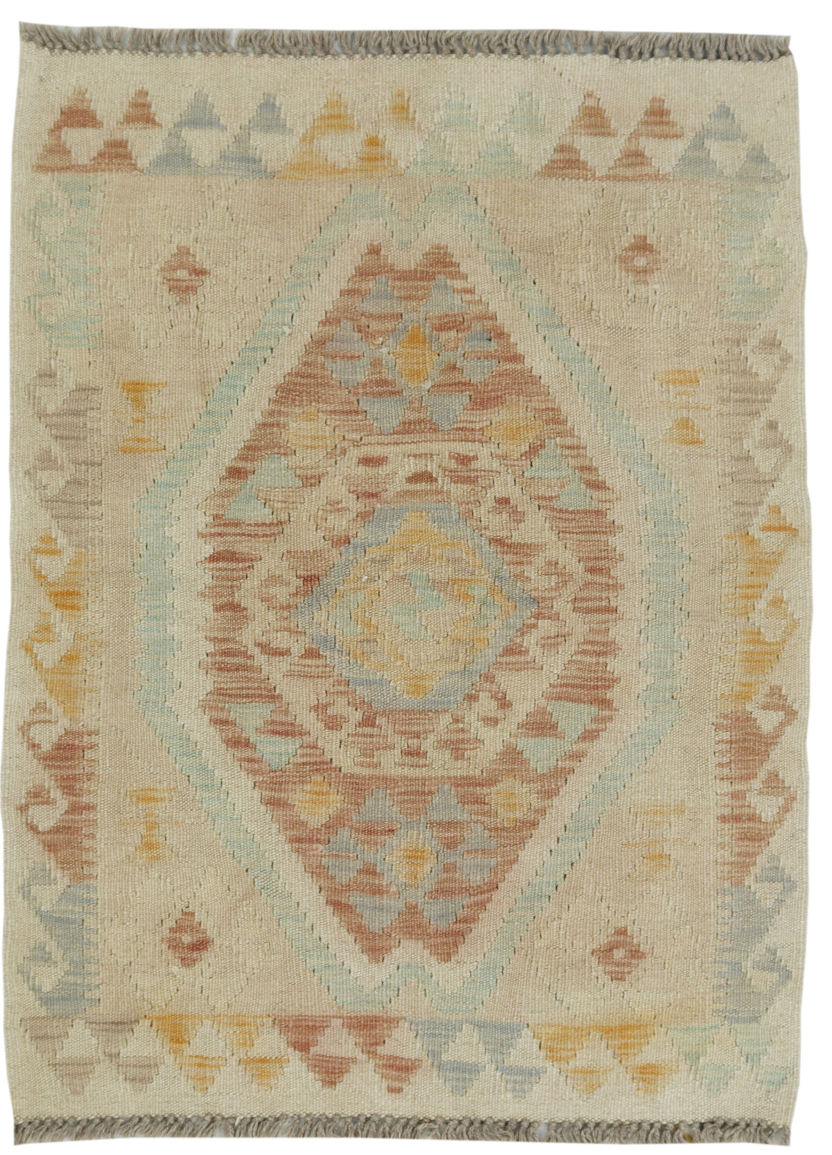 Afghan Kilim Rug (101 x 77cm)