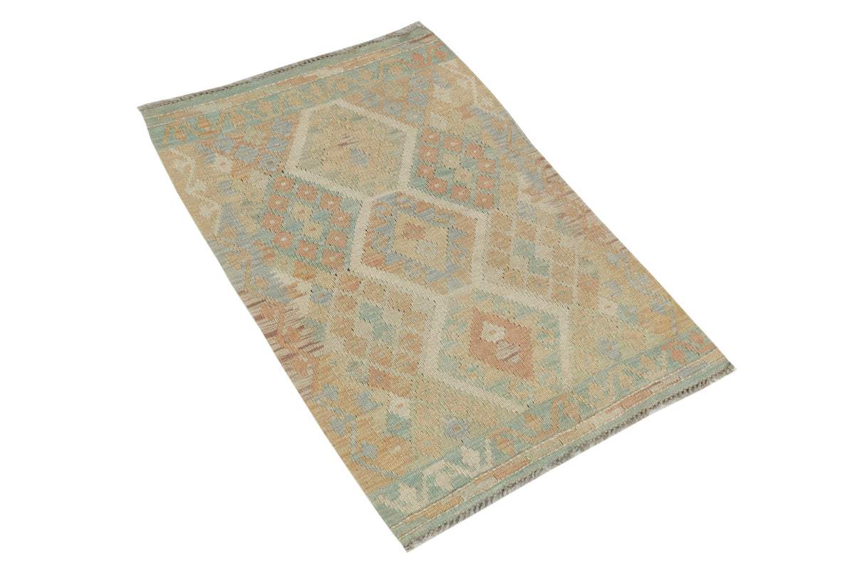Afghan Kilim Rug (123 x 77cm)