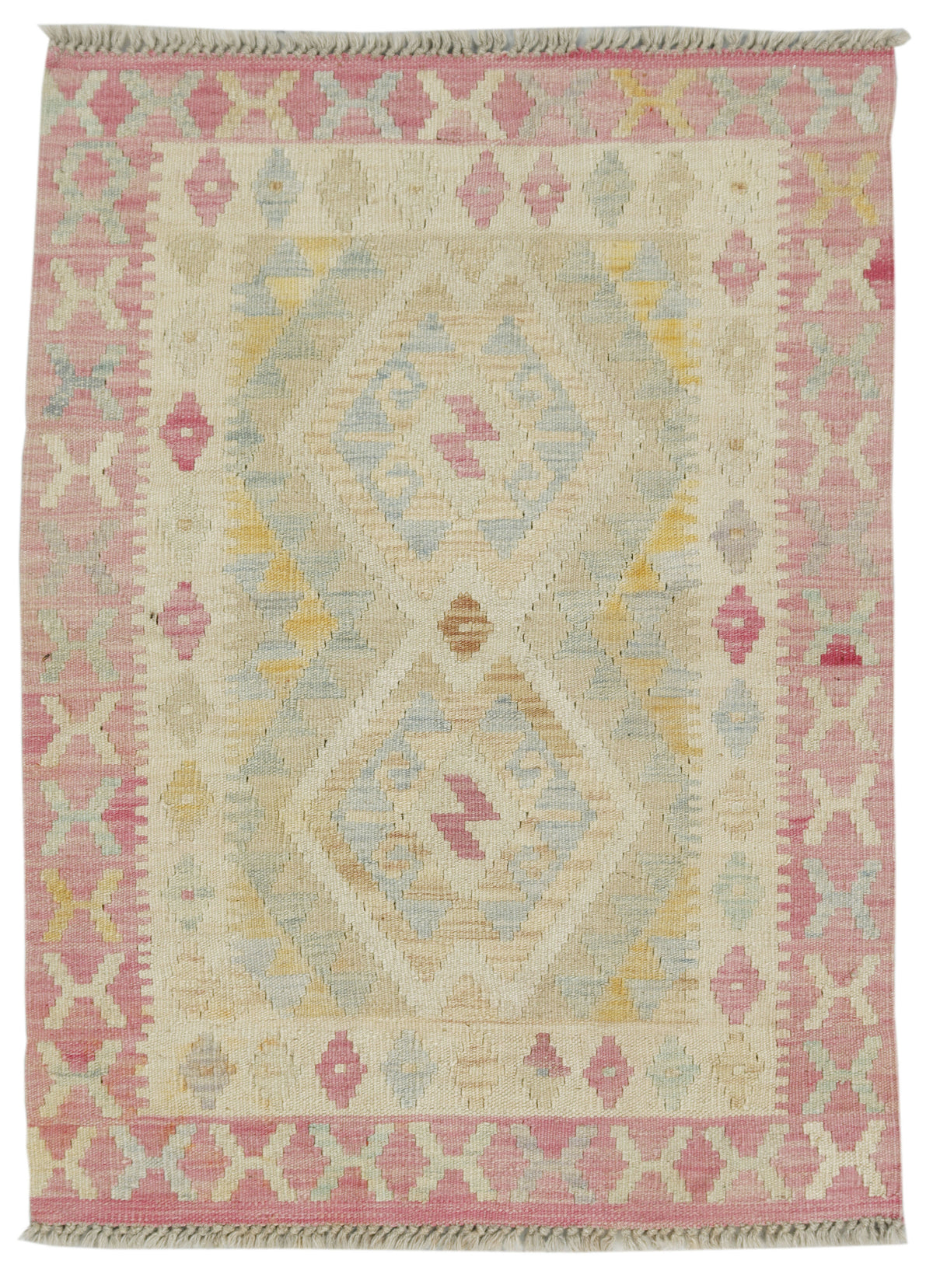 Afghan Kilim Rug (107 x 78cm)