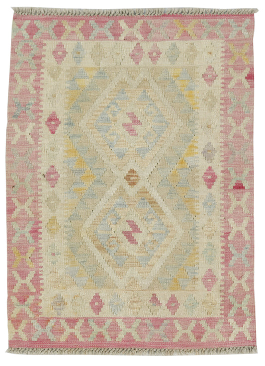 Afghan Kilim Rug (107 x 78cm)