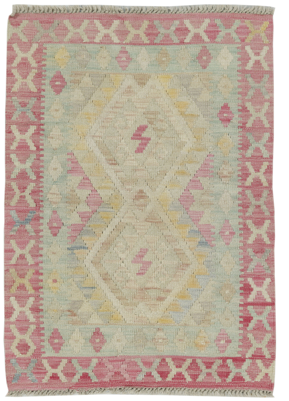 Afghan Kilim Rug (107 x 76cm)