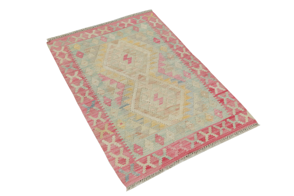 Afghan Kilim Rug (107 x 76cm)