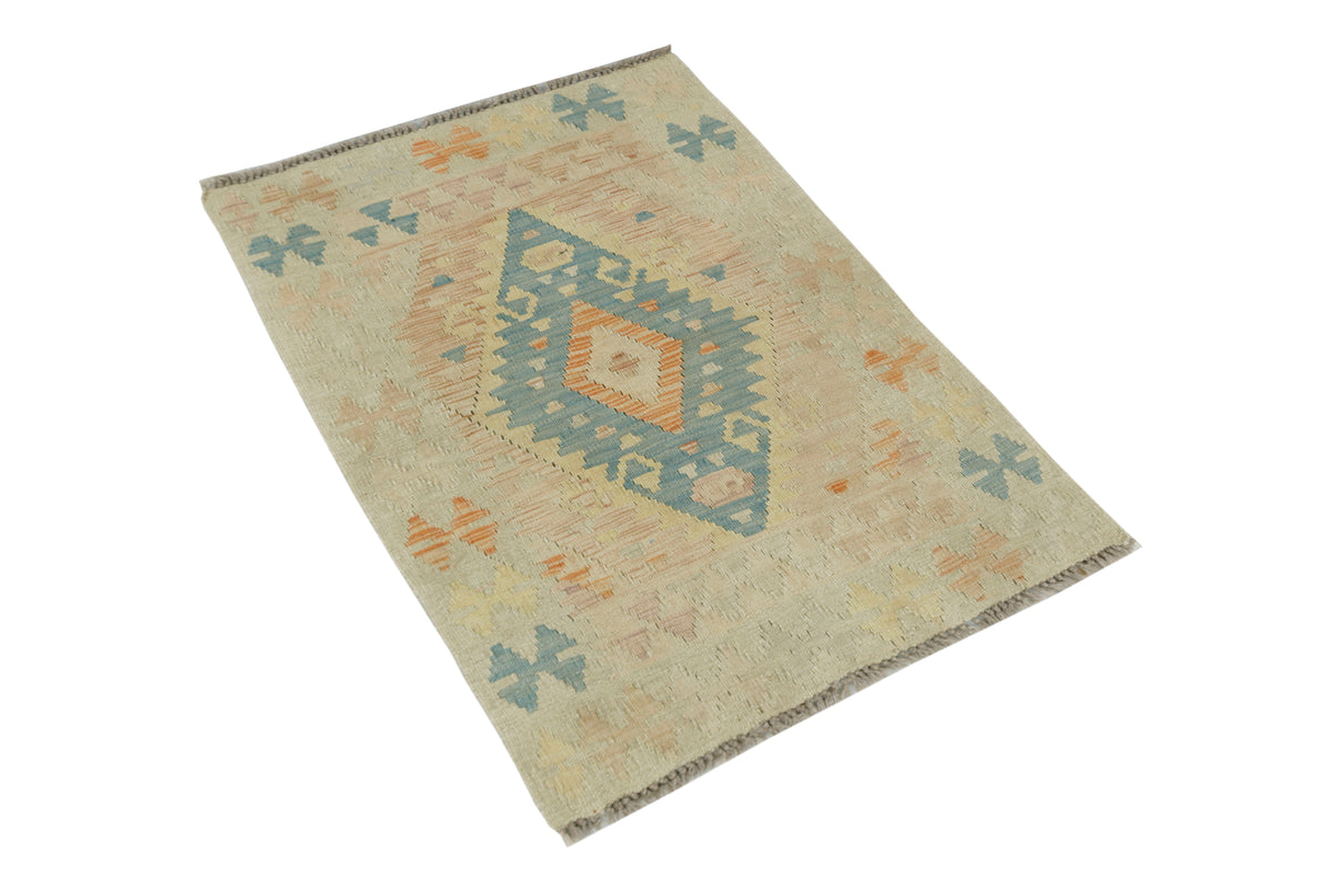 Afghan Kilim Rug (112 x 78cm)