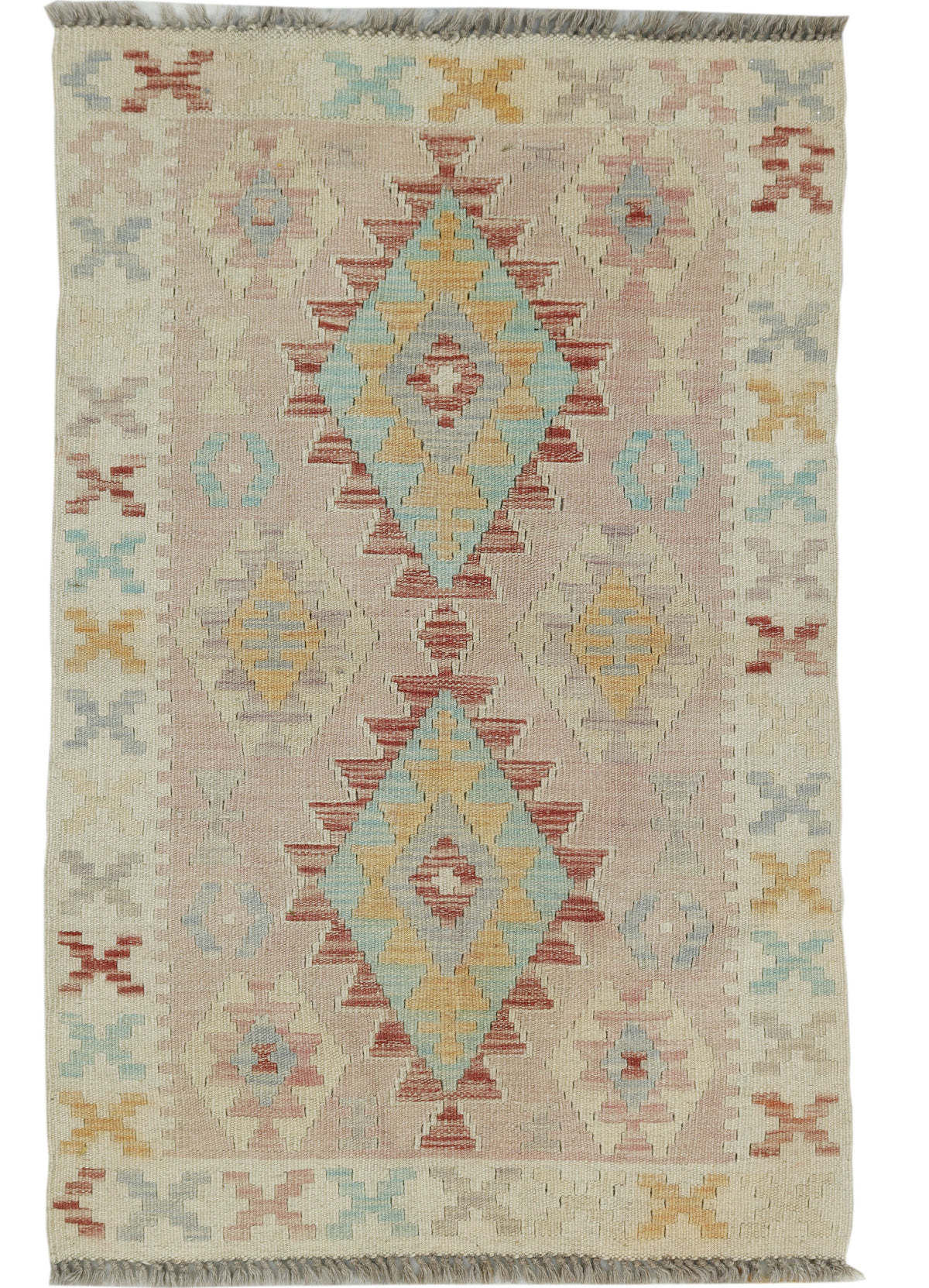 Afghan Kilim Rug (112 x 72cm)