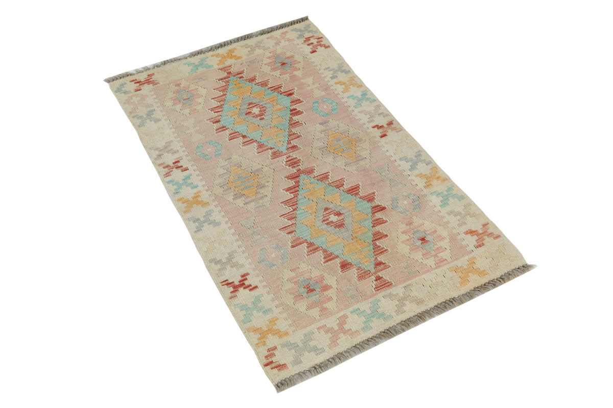 Afghan Kilim Rug (112 x 72cm)