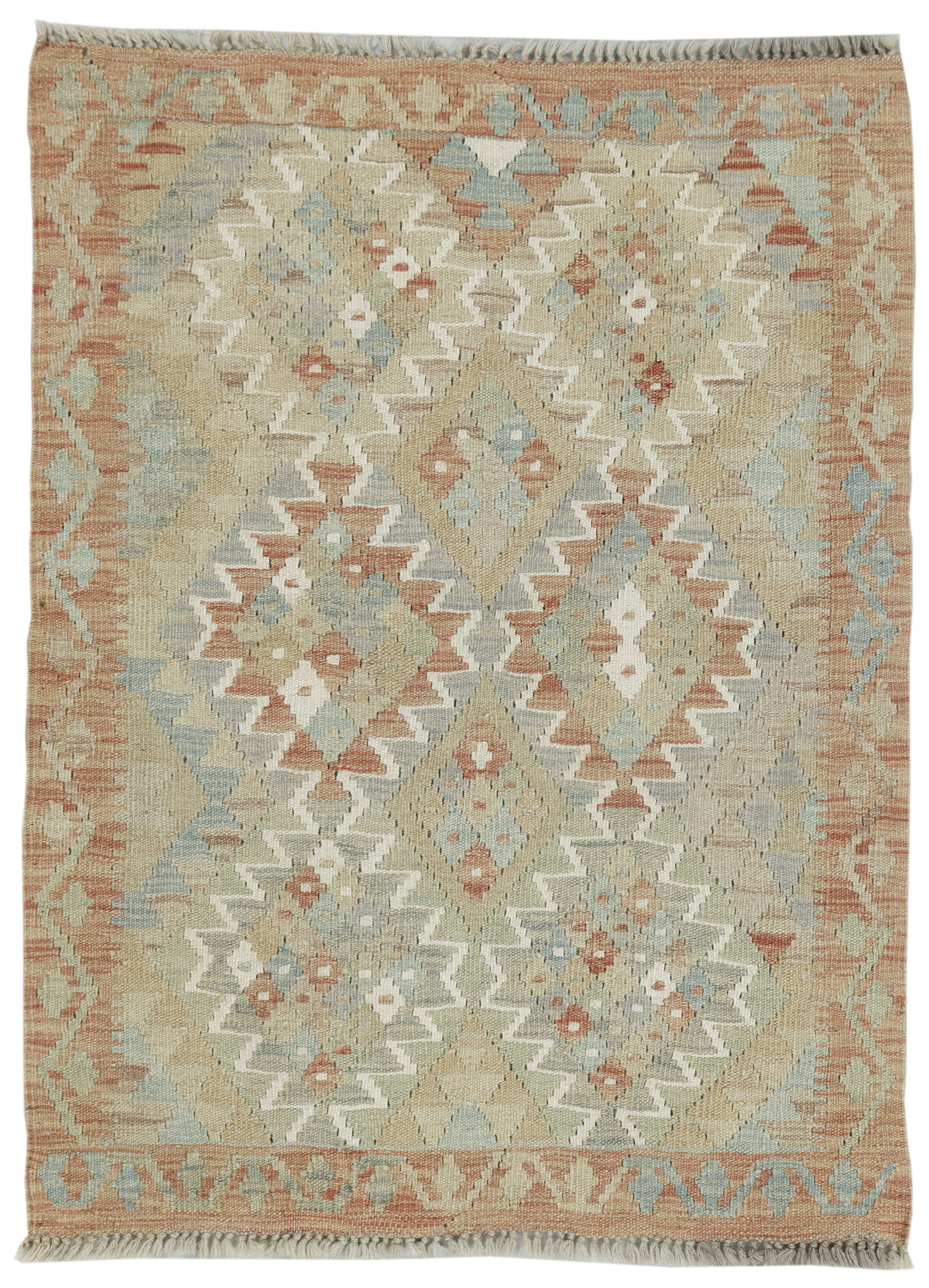 Afghan Kilim Rug (117 x 87cm)