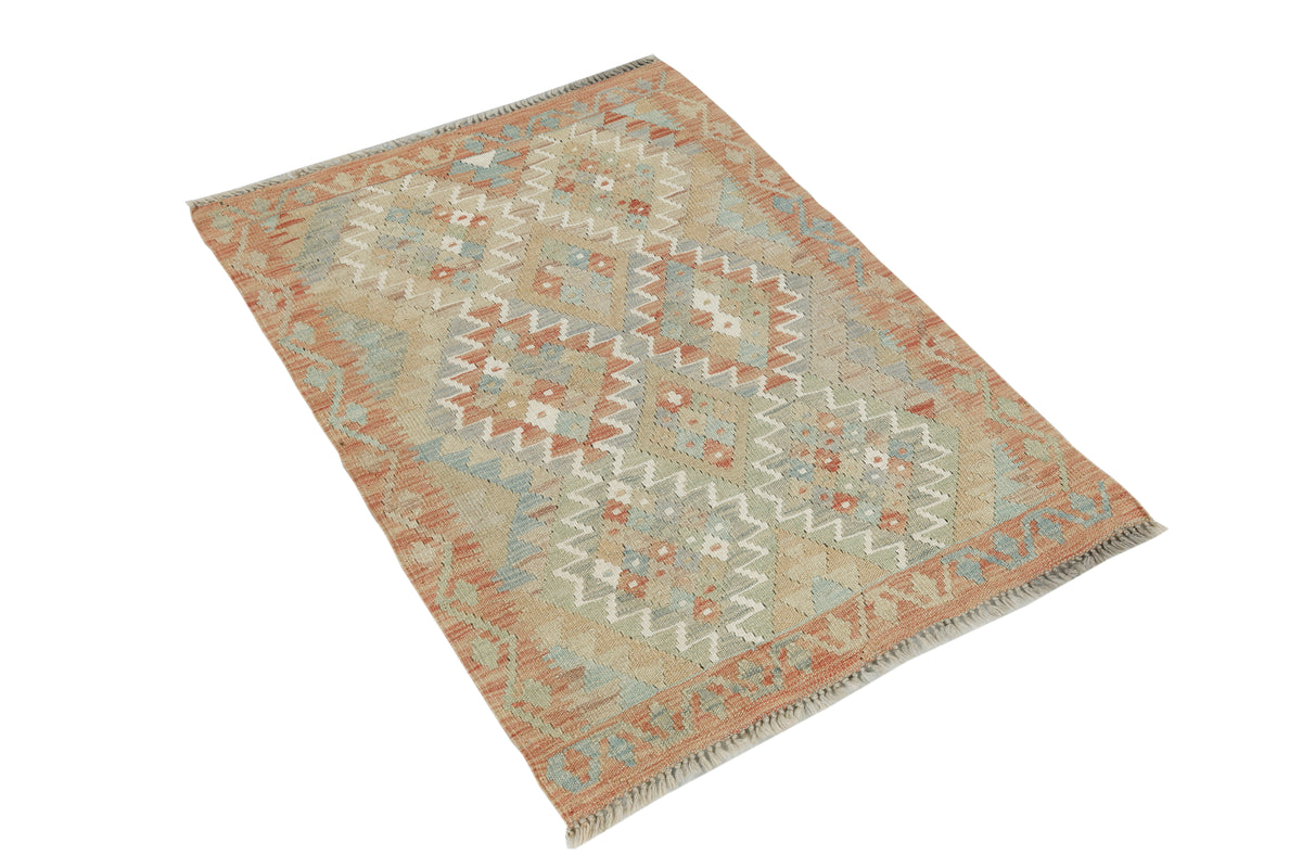 Afghan Kilim Rug (117 x 87cm)