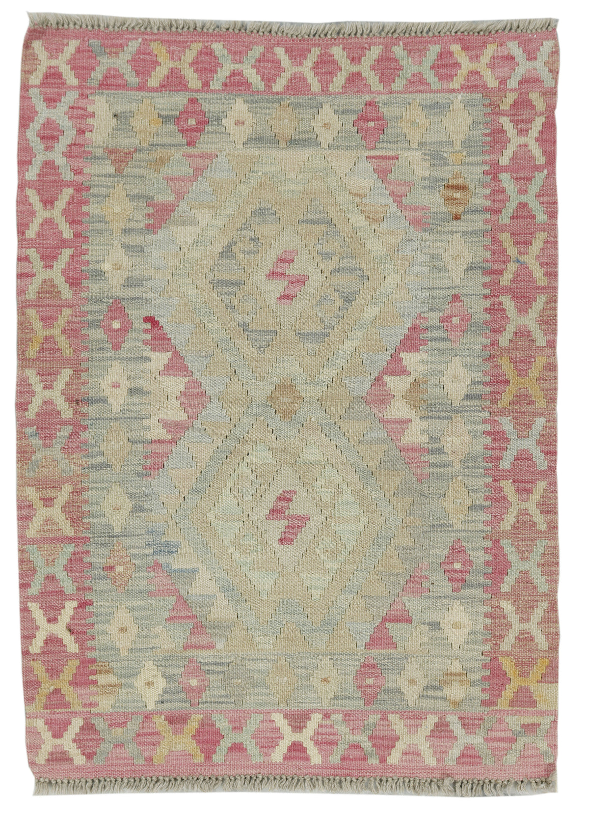 Afghan Kilim Rug (108 x 78cm)