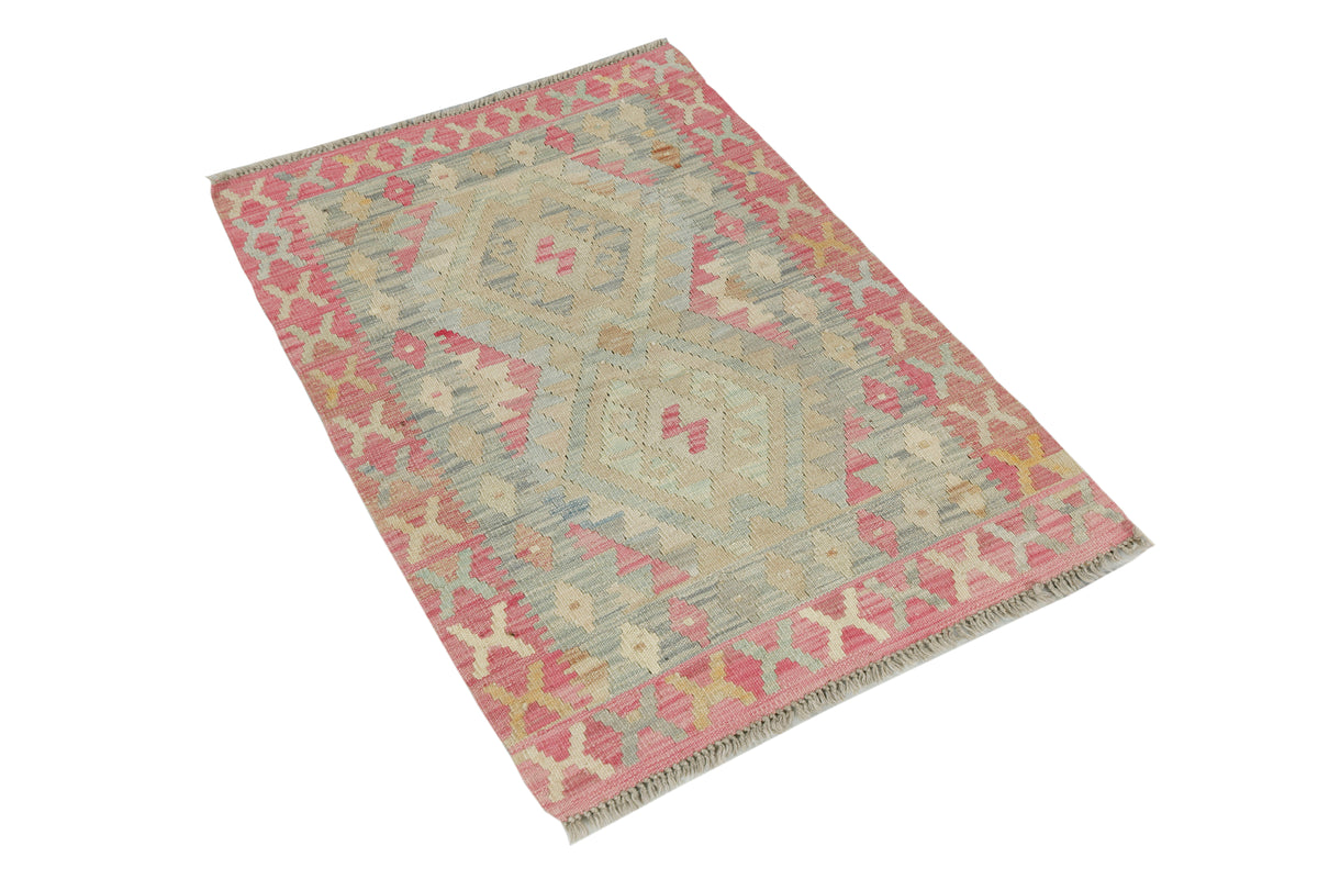 Afghan Kilim Rug (108 x 78cm)