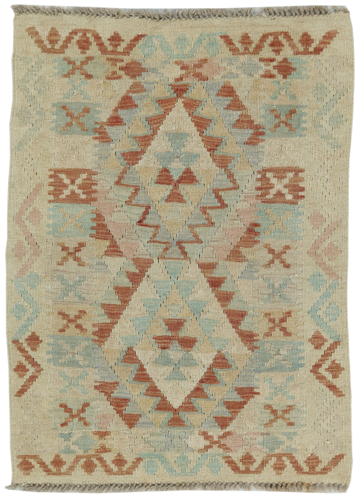 Afghan Kilim Rug (105 x 77cm)