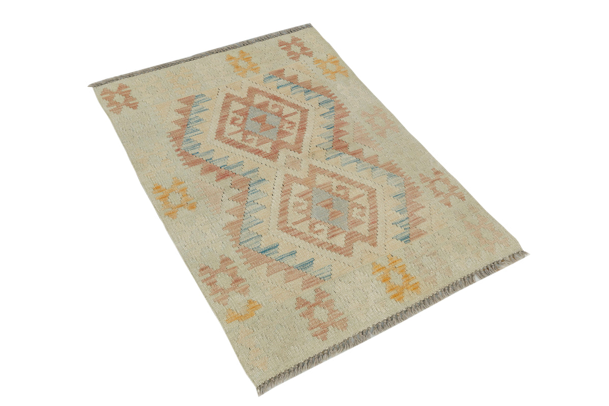Afghan Kilim Rug (108 x 76cm)