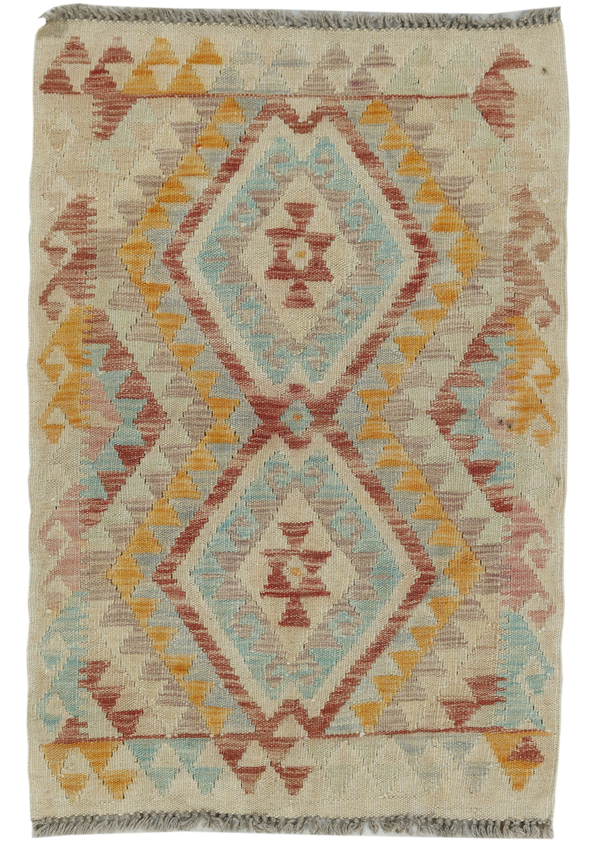 Afghan Kilim Rug (107 x 74cm)