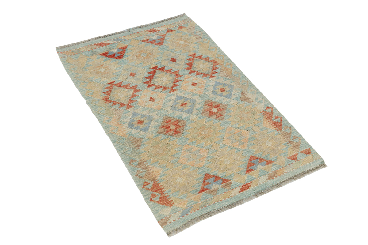 Afghan Kilim Rug (124 x 76cm)