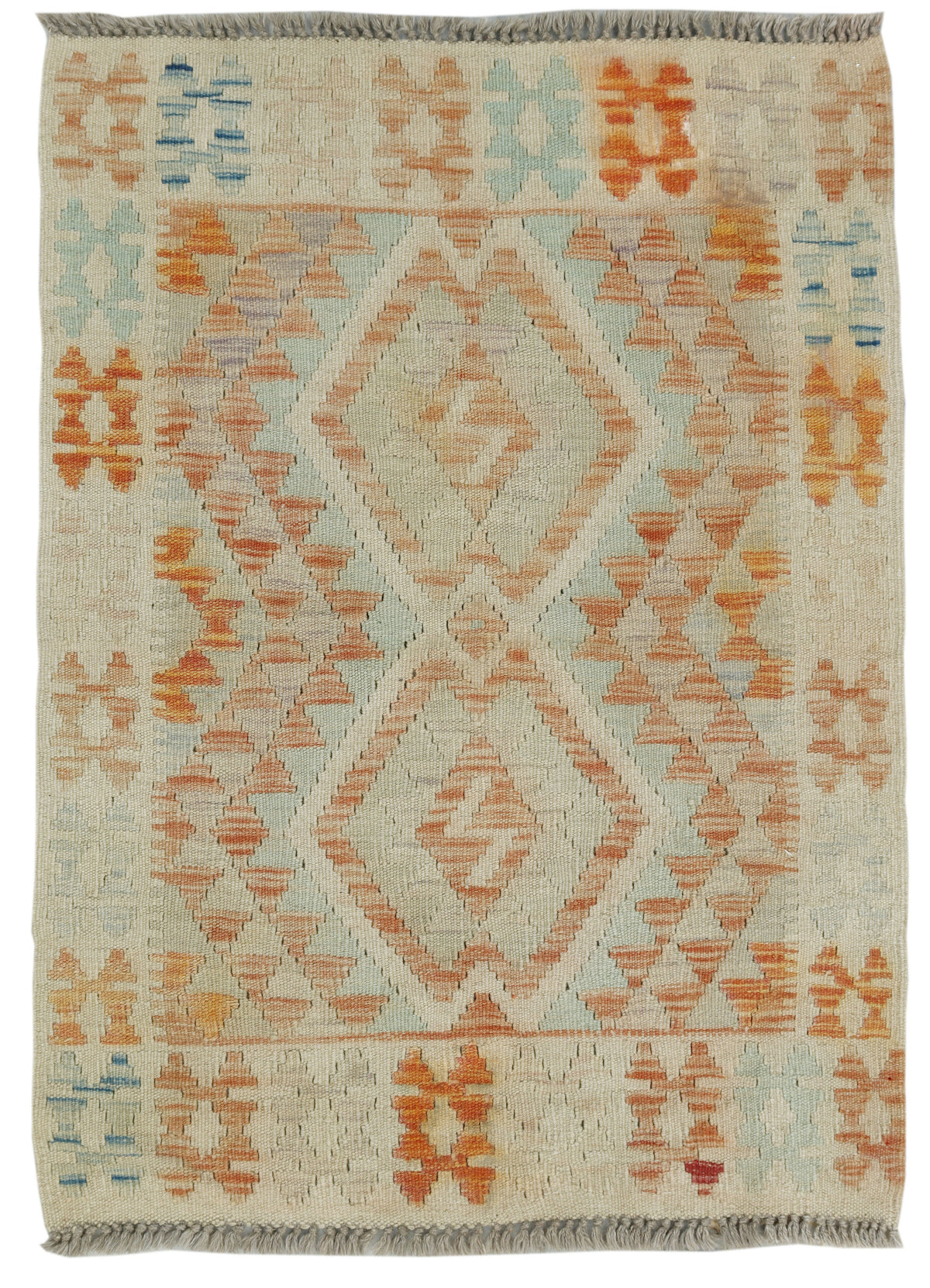 Afghan Kilim Rug (105 x 77cm)