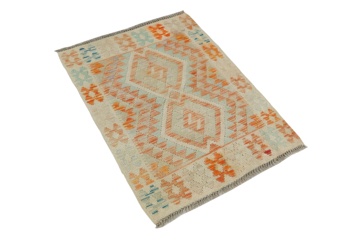 Afghan Kilim Rug (105 x 77cm)