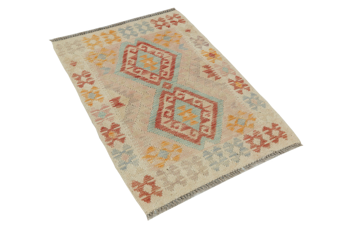 Afghan Kilim Rug (108 x 75cm)
