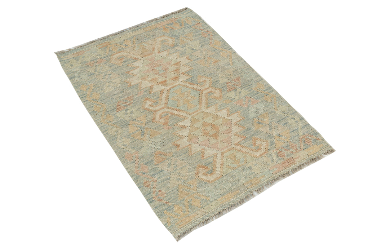 Afghan Kilim Rug (122 x 87cm)