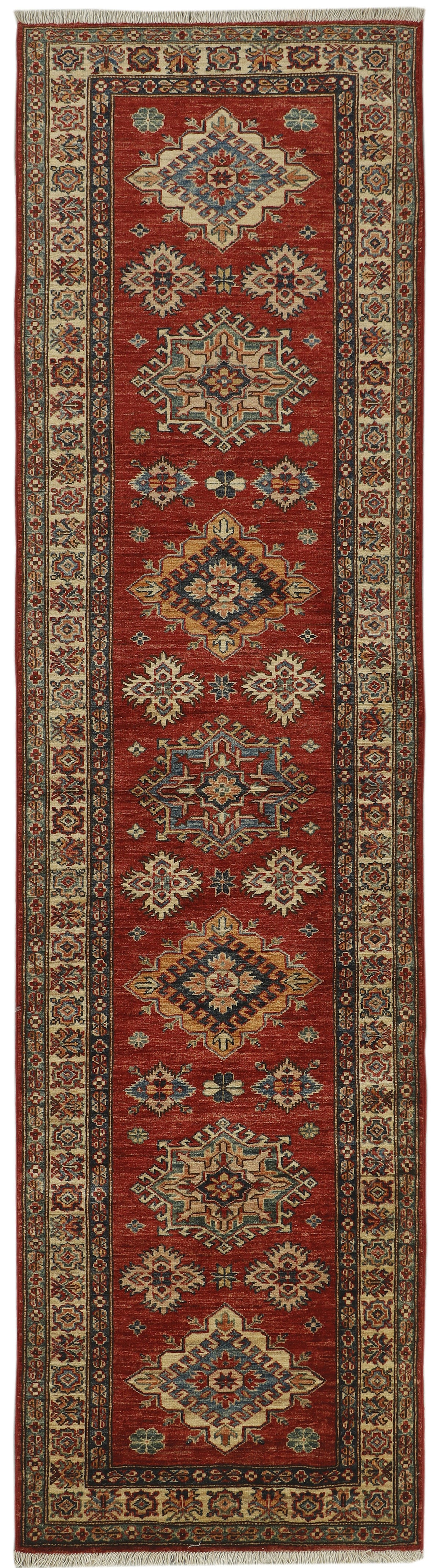 Afghan Kazak Runner (303 x 81cm)