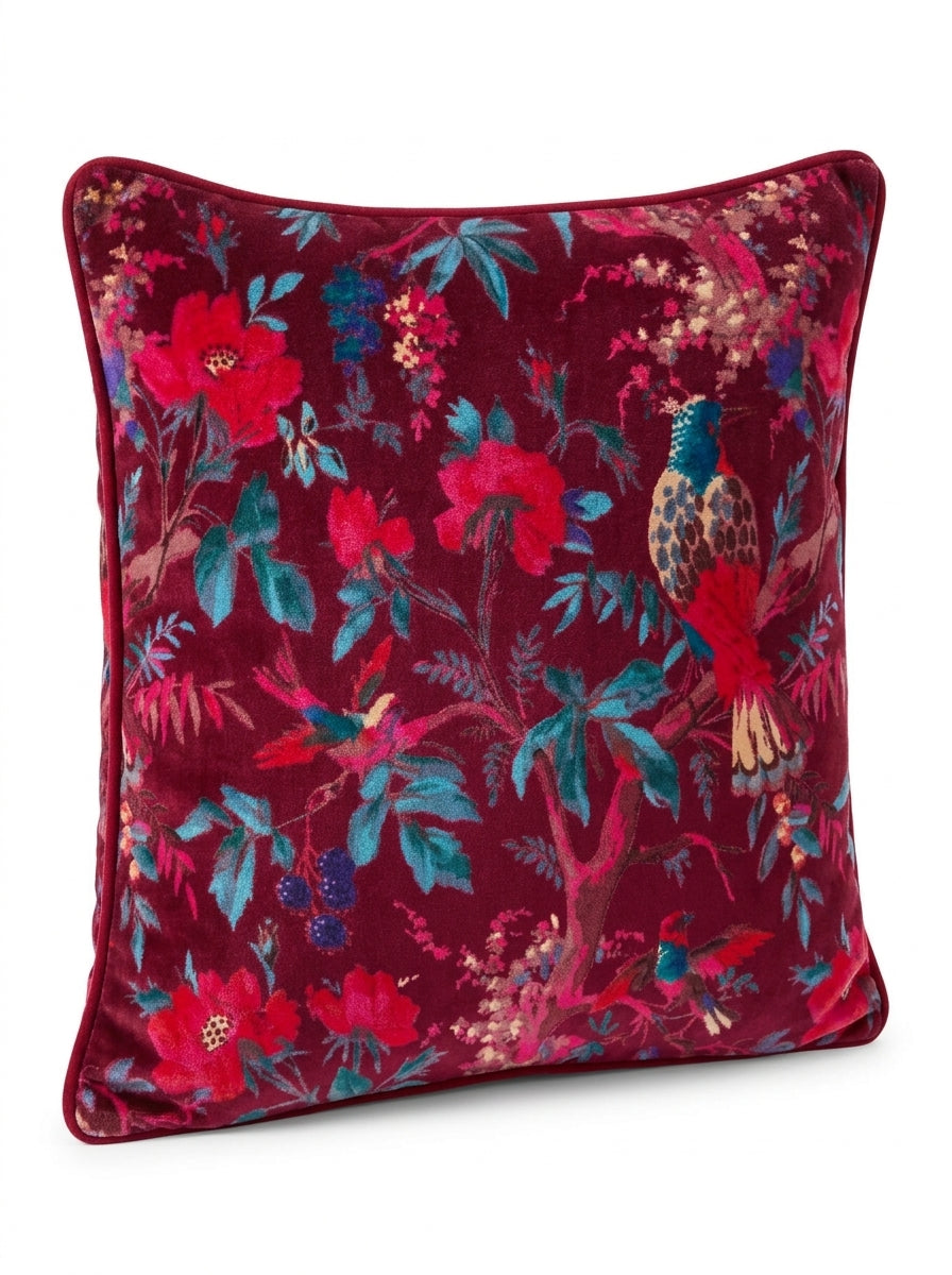 Jaipuri Velvet Cushion