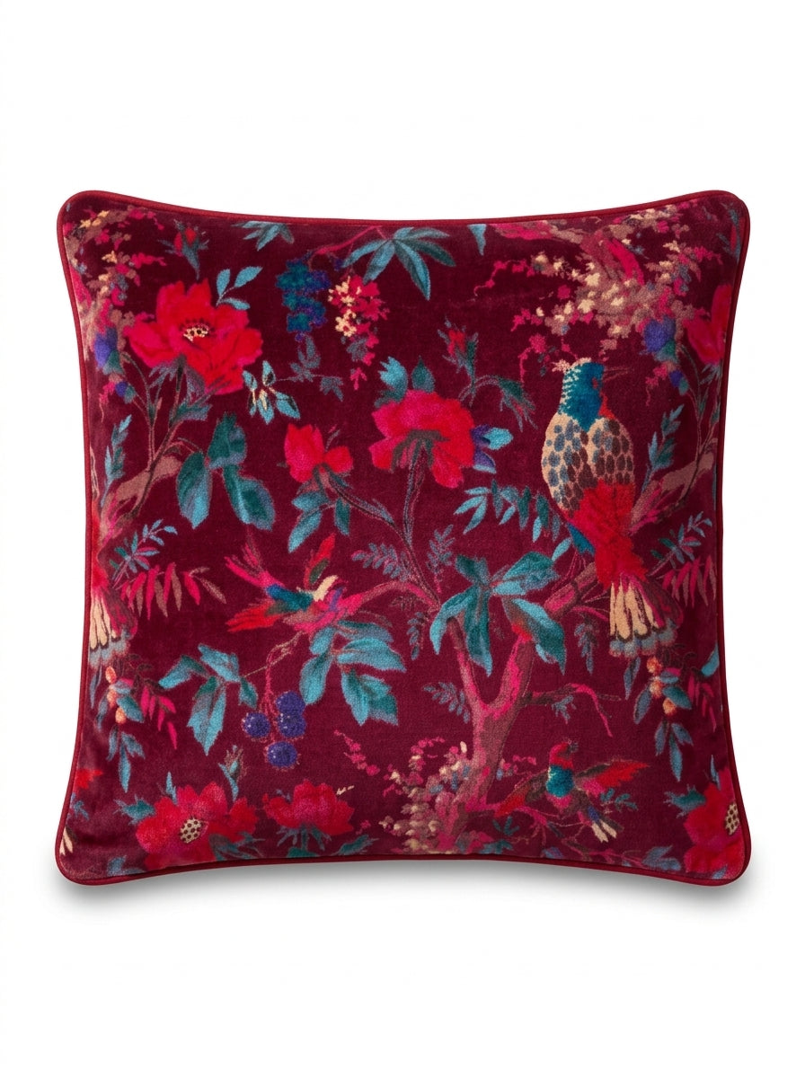 Jaipuri Velvet Cushion