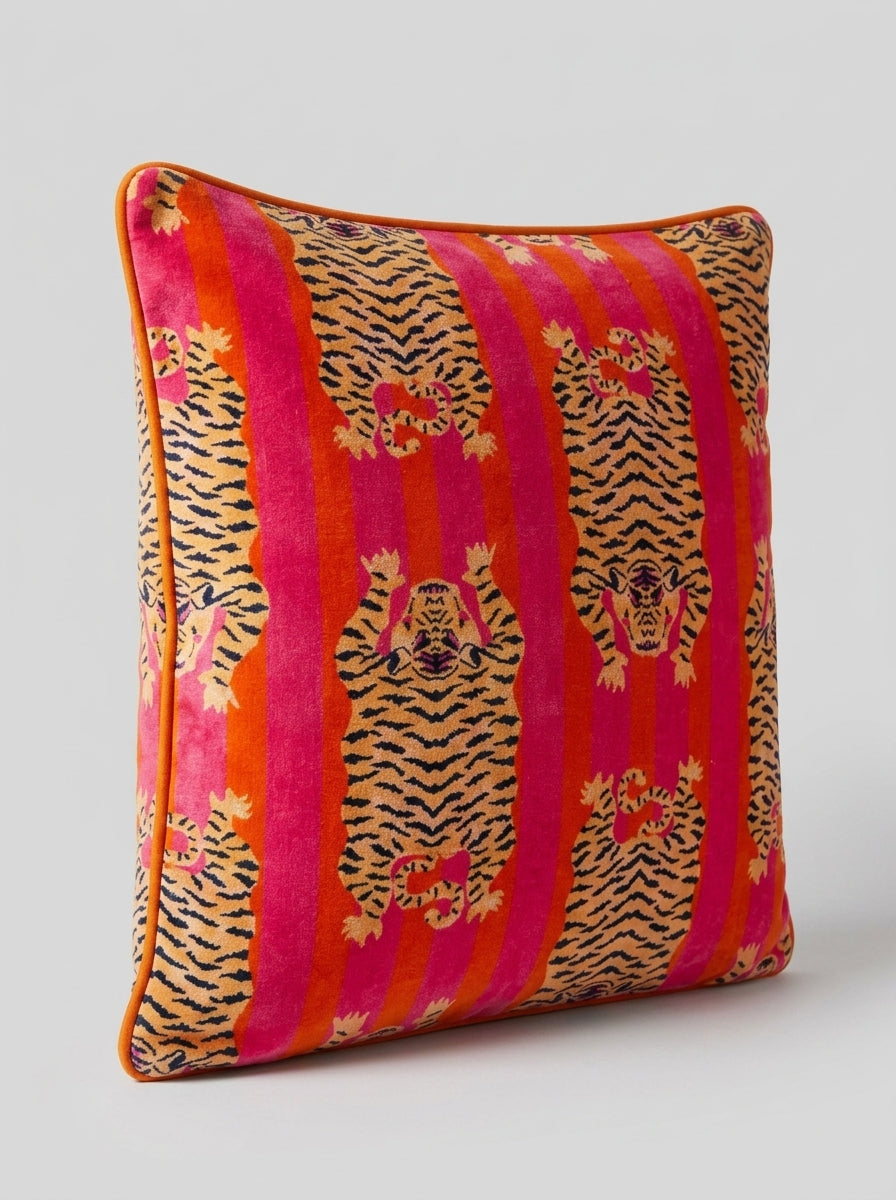 Jaipuri Velvet Cushion