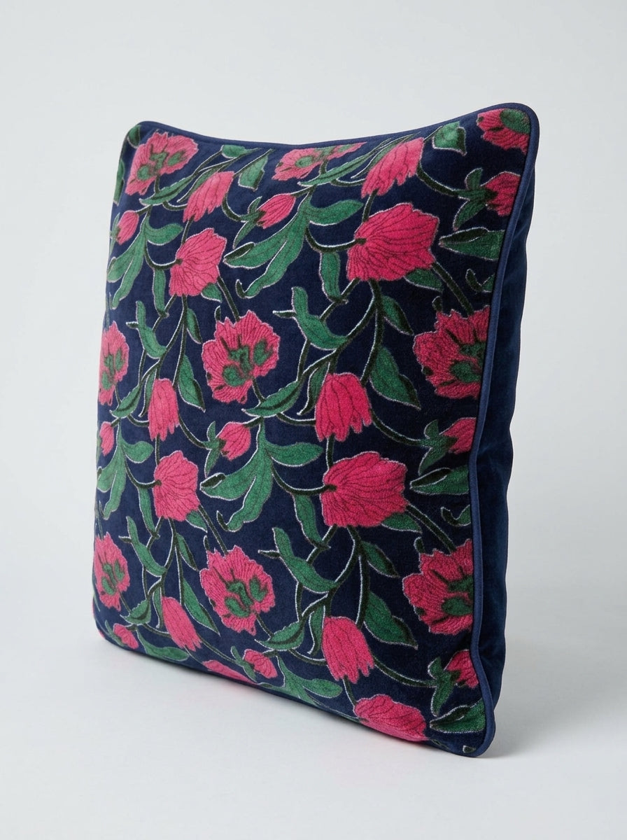 Jaipuri Velvet Cushion