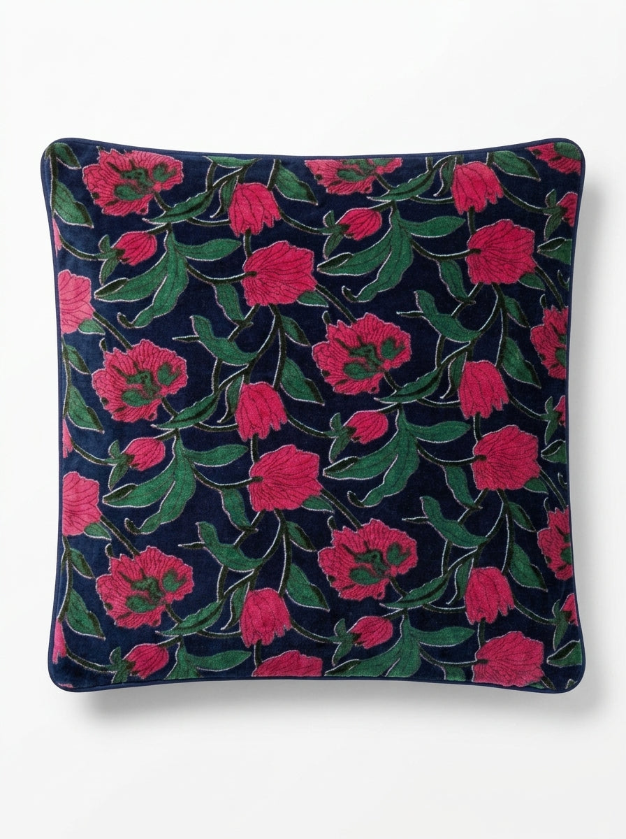 Jaipuri Velvet Cushion