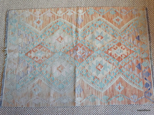 Afghan Kilim (120 x 83cm) - eastofhere