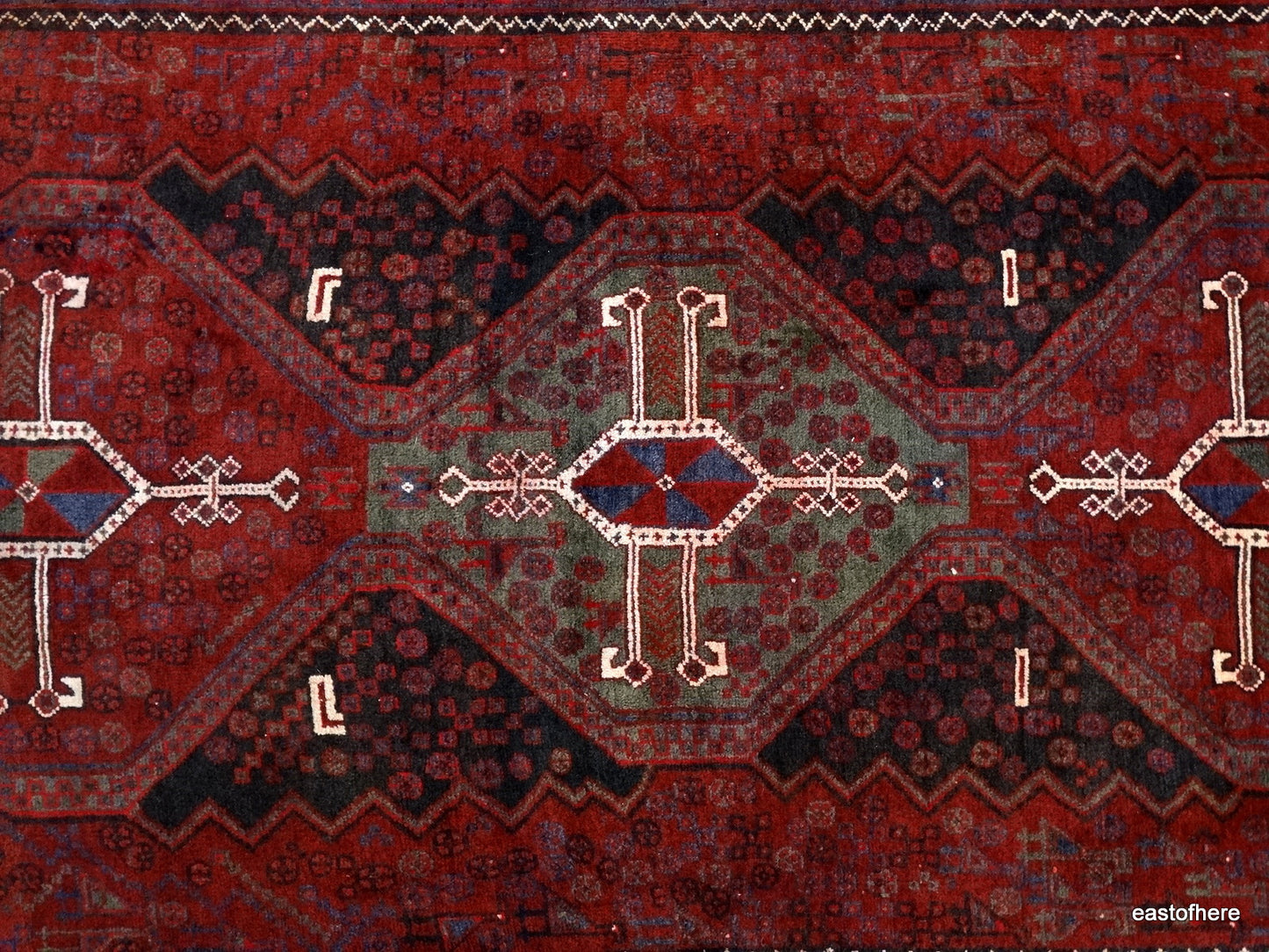 Afshar Sirjan (230 x 136cm) - eastofhere