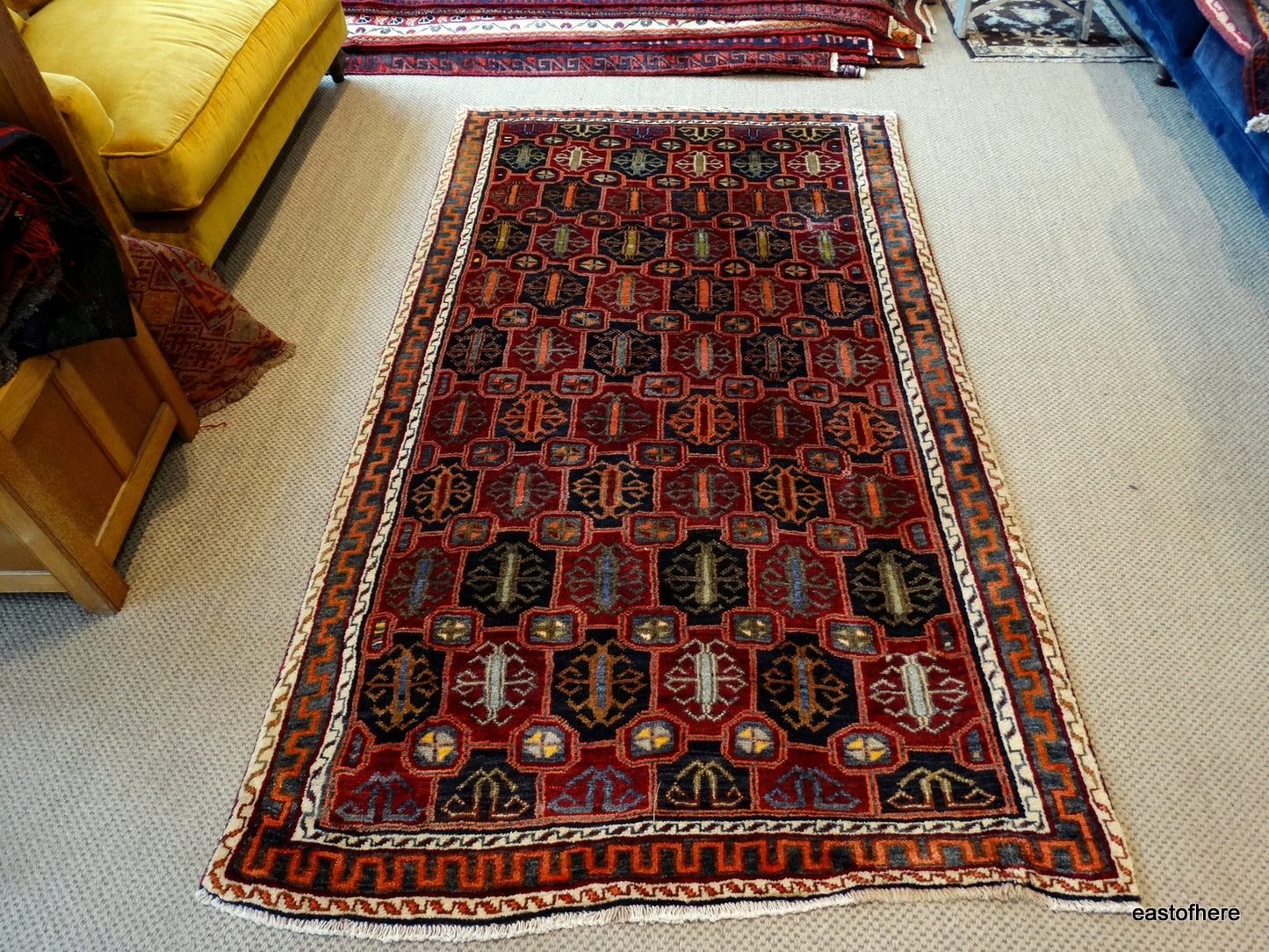 Iranian Gabbeh (237 x 141cm) - eastofhere