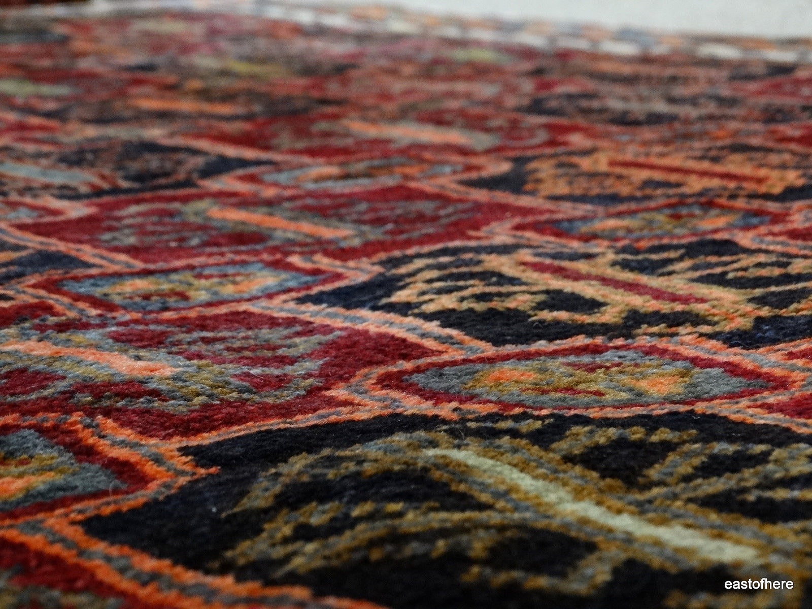 Iranian Gabbeh (237 x 141cm) - eastofhere