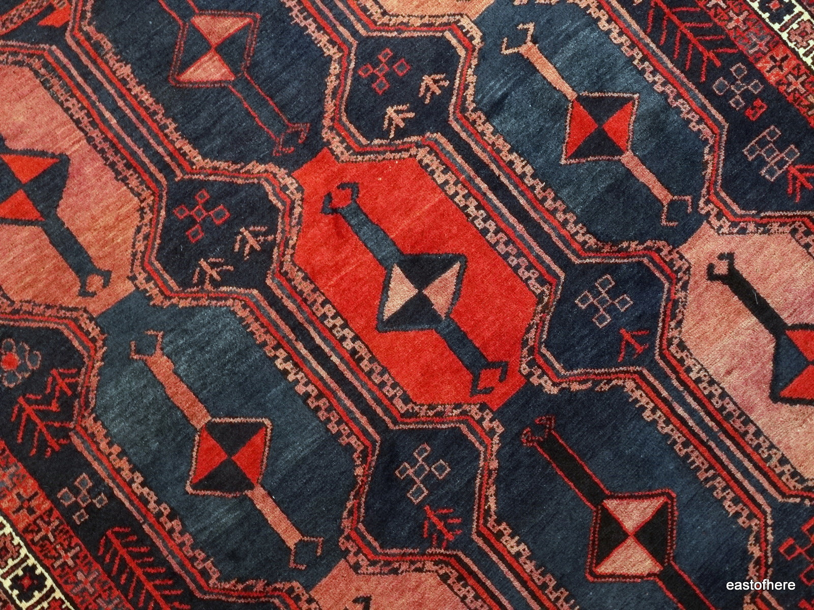 Vintage Afshar ( 225 x 155cm) - eastofhere